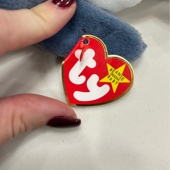 Rare Beanie Babie Crunch with tag errors - Picture 5 of 5